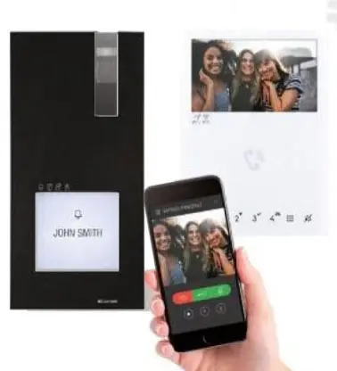 Comelit Quadra Mini wifi zwart